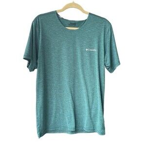 Columbia Men's Tech Trail II Crew T-Shirt Green Size M